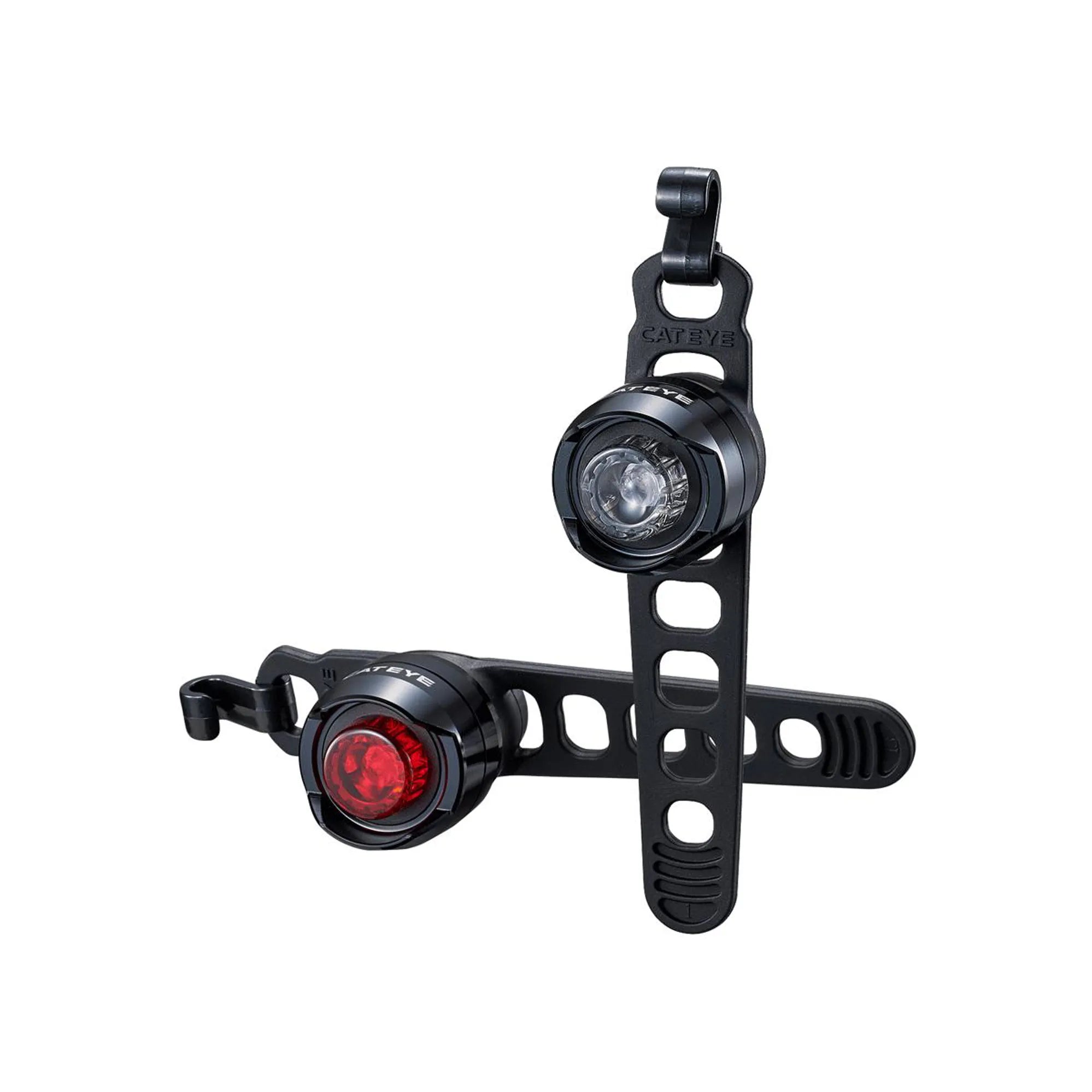 Cateye Orb Battery Bike Light Set